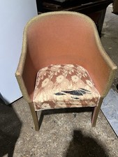 Vintage Lloyd Loom Lusty chair / Armchair Needs Reupholstering To Seat