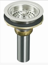 Kohler Duostrainer Sink Strainer 8801-VS Vibrant Stainless Steel Kitchen