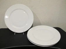 (4) TOGNANA Accessories White Service Plates (Chargers) 12 5/8"