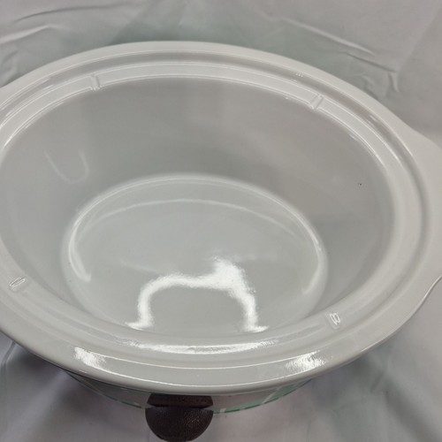 Vtg Crock Pot Football Game Day Slow Cooker 3.5 Qt Tested Works Great Clean - Picture 4 of 8