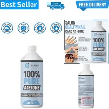 500ML 100% Pure Acetone Super Strength Glue and Adhesive Remover Strips Paint...