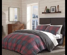Eddie Bauer King Duvet Cover Set