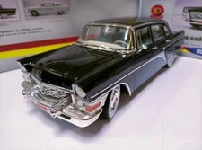 TOYWAYS 1/18 Soviet GAZ 13 Chaika saloon 1959 Car Model Black Resin Model Car