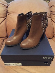 kenneth cole snakeskin boots