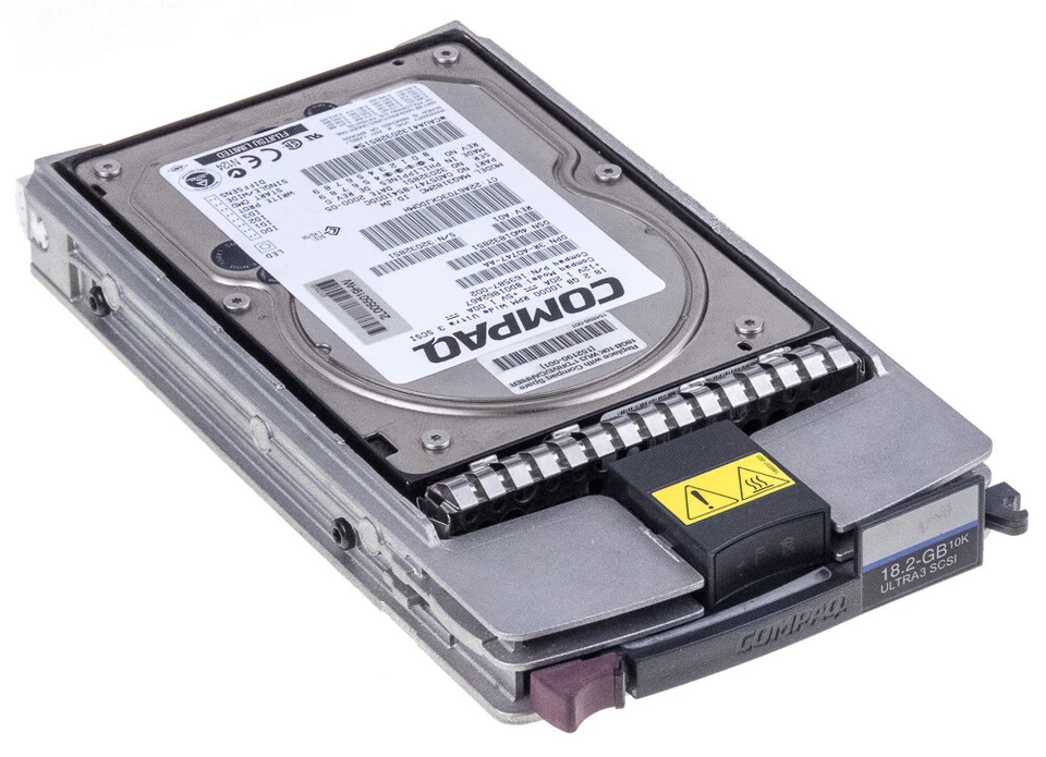 Disco Rigido Compaq BD01862A67 18.2GB 10K SCSI 3.5 " 163587-002 HDD - Immagine 2 di 2