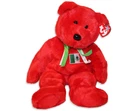 TY Beanie Baby Osito 14" LARGE Beanie BUDDY Red Bear Stuffed Animal 1999 Vintage