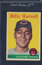 1958 Topps #443 Billy Harrell Indians EX 58T443-82515-1