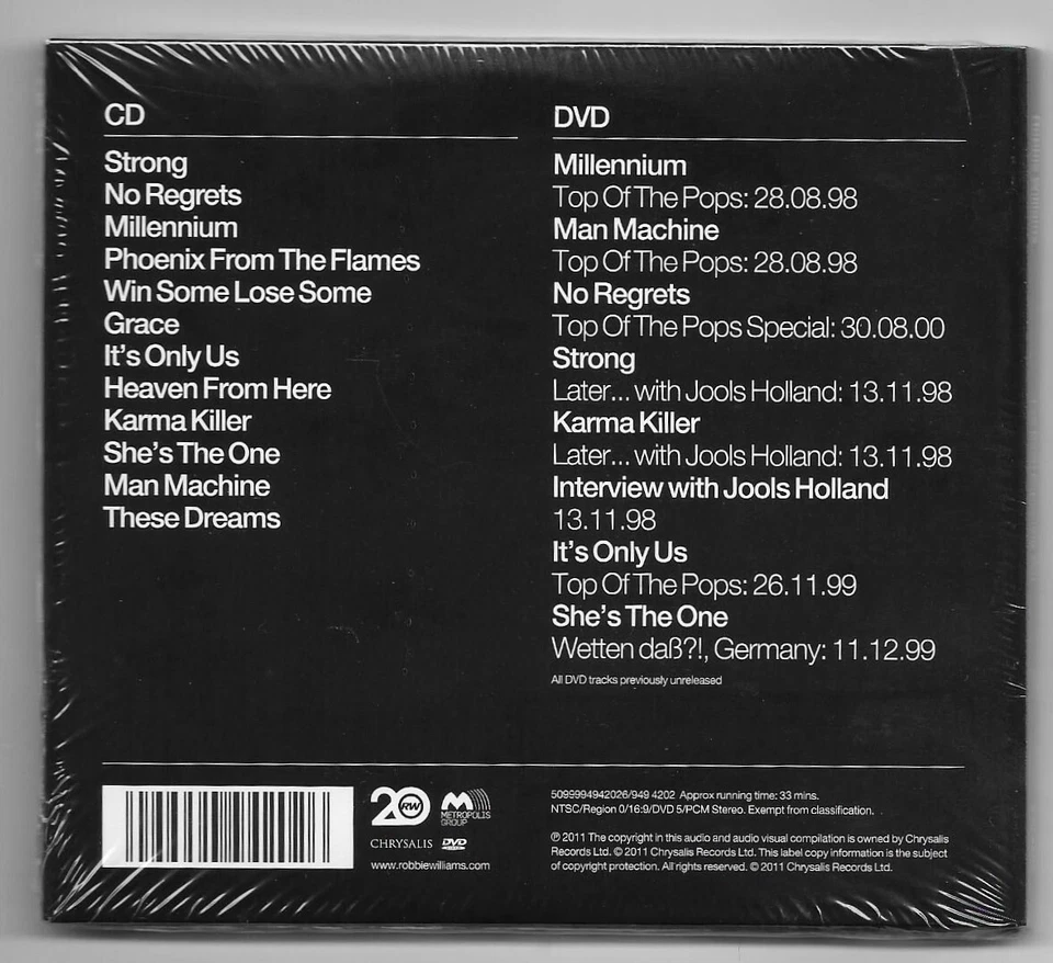 Robbie Williams - I've Been Expecting You / Special Edition CD + DVD / NEU & OVP - Bild 2 von 2