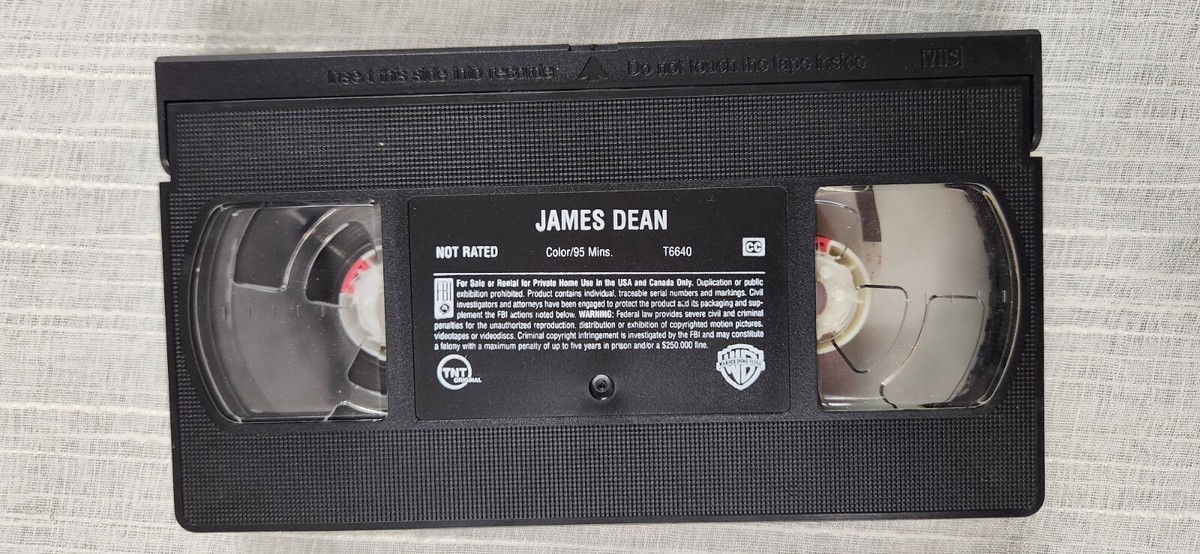 その他 James Dean [VHS] James Dean VHS Tape James Franco 2001 Hollywood Video Rental
