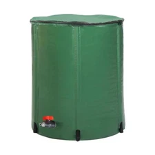 100/50 Gallon Rain Barrel Folding Garden Water Collection Tank Storage With Scal