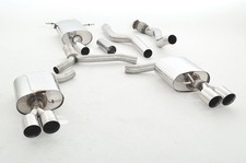FMS 76mm Duplex Sportauspuff Anlage Audi A5 B8 Sportback 1.8l TFSI 2.0l TFSI