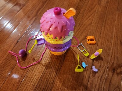 Polly Pocket Spin N Surprise Playground Ice Cream Cone Mattel 2020