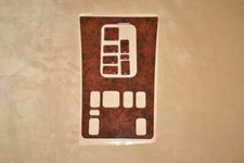 Holz Dekor ( Schaltbrett ) für MERCEDES S Klasse W126 Bj.86-89  Wurzelholz Look