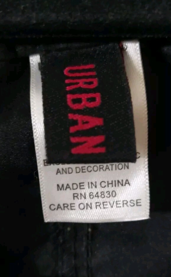 Urban Groove Pants Womens Size XLA Black Casual Hip Hop Capri Cargo Pants