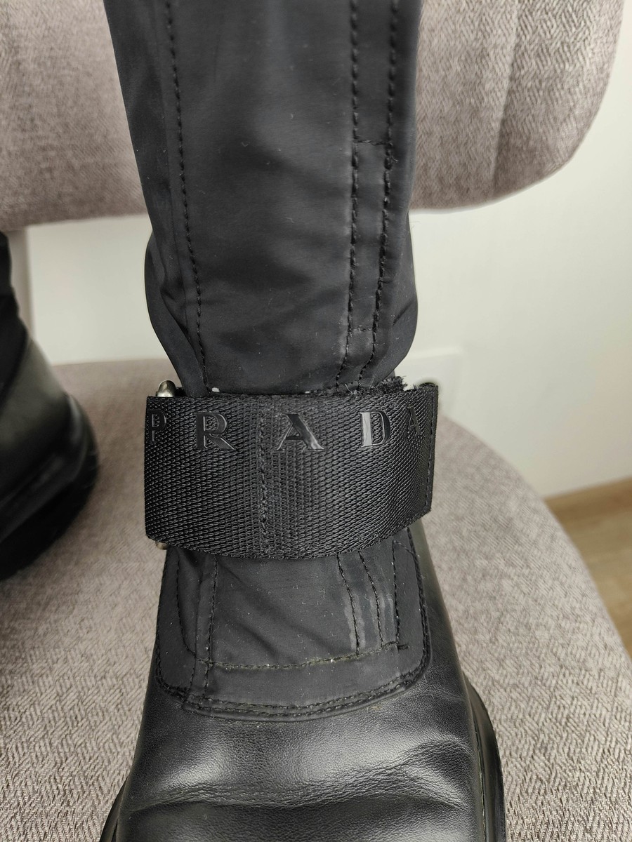 Prada Iconic Square Toe Zip Boots F/W 1999 | eBay