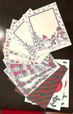 Assorted Christmas-Themed scrapbook Paper/ cardstock