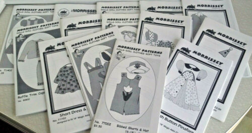 Doll Clothes Sewing Pattern Lot - 18" Magic Attic Dolls Clothing Patterns  - Picture 1 of 4
