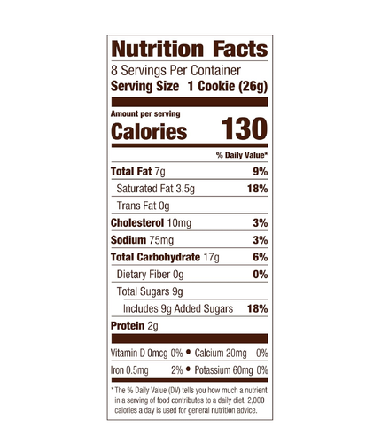 Pepperidge Farm Tahoe Crispy White Chocolate Macadamia Nut Cookies 7.2 OZ Bag - Picture 4 of 4
