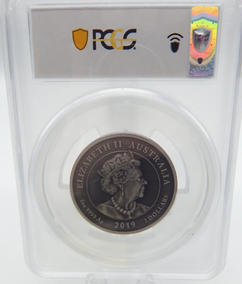 2019P Australia Silver $2 200th Anniversary Queen Victoria Antique