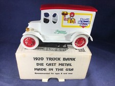 D3-26 AMERICAN CLASSIC 1:25 SCALE BANK - 1920 TRUCK - RONALD McDONALD HOUSE XMAS