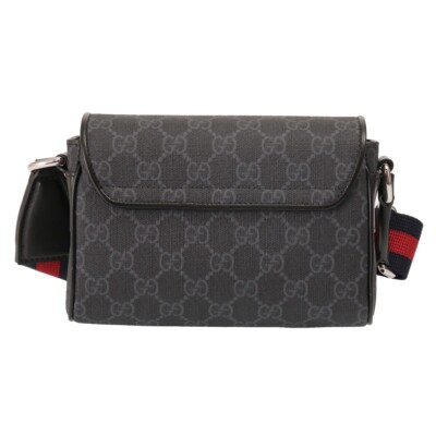 グッチ メンズ クロスバッグ 791741 FADJA 1042 GUCCI Shoulder Bag Unisex GG Super Mini Bag Canvas 791741