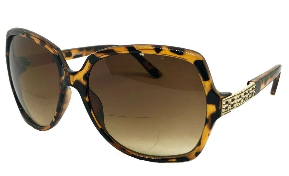 Women's Oversized Sun Readers  Sun Reading Glasses Bifocal 1.50 2.00 2.50 - Image 2 of 4