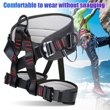 Tree Climbing Harness Half Body Safety Waist Belt Fall Protection Rock Equipment