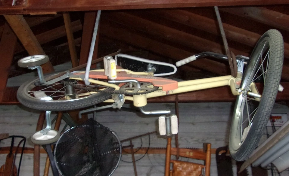 colombia vintage?  Peaches & Cream Niñas Banana Seat Bicicleta Años 70 Solo Recoger Foto 4 de 4