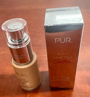 PÜR Minerals- 4in1 Love Your Selfie Longwear Foundation & Concealer TG6 NEW