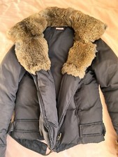 Quilted Fur Coat, Max & Co (designer), Size 12.