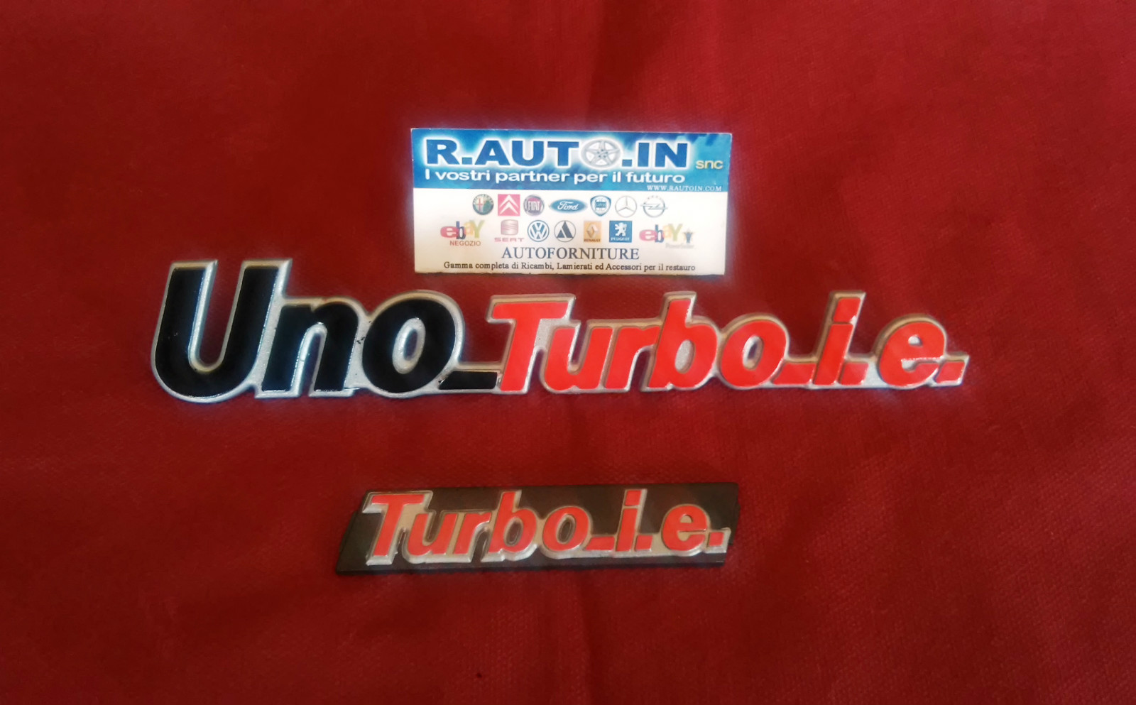 COMPATIBLE FIAT UNO TURBO.ie front + rear