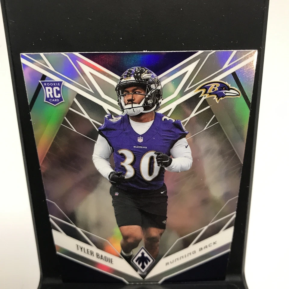 Tyler Badie 2022 Phoenix #148 Silver RC Baltimore Ravens-NFL Football - Image 2 of 3
