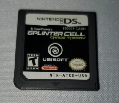 Tom Clancy's Splinter Cell: Chaos Theory (Nintendo DS, 2005) - Cartridge only