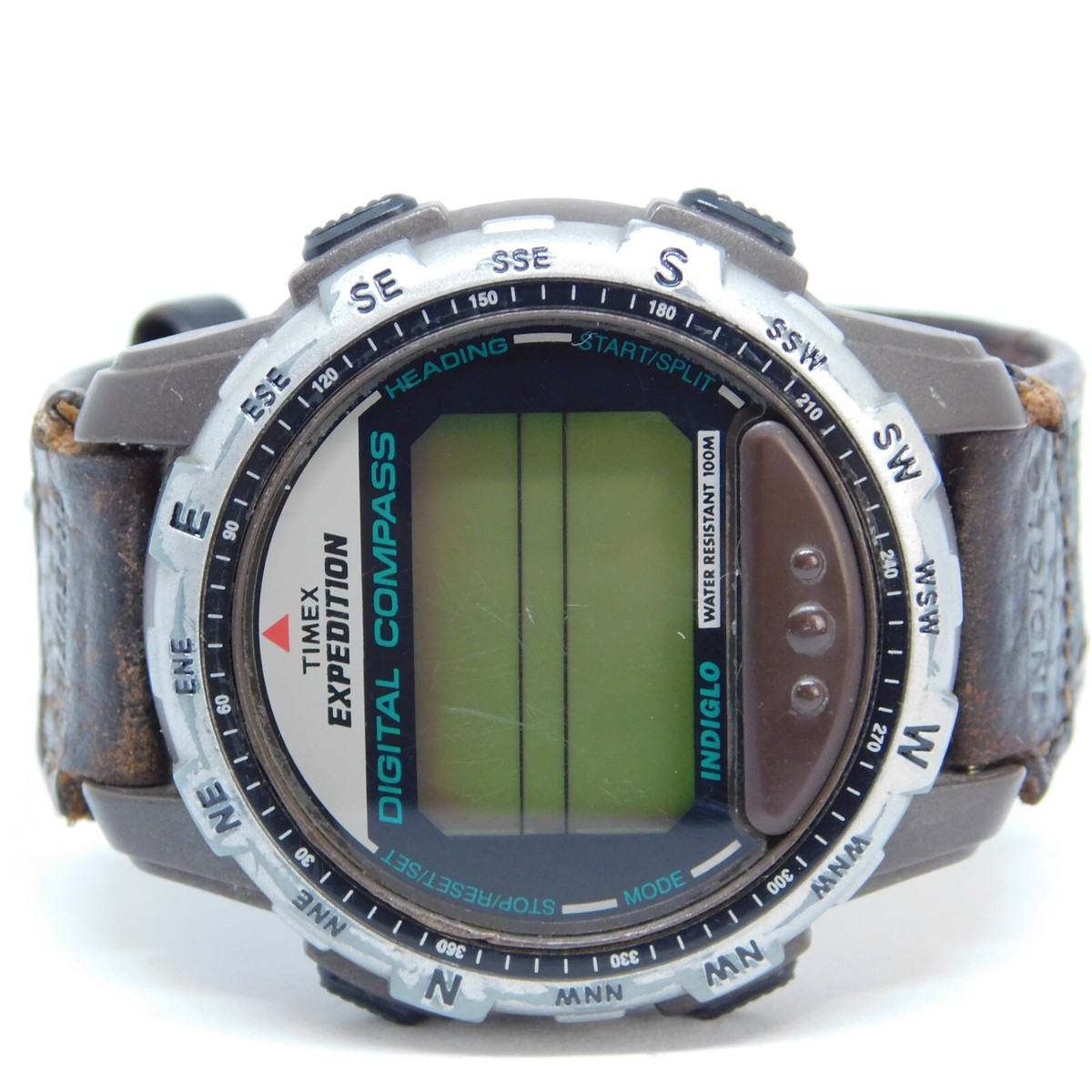 美品 TIMEX INDIGLO CONPASS インディグロ コンパス 希少 Timex Expedition Indiglo WR 100M Compass Quartz Digital Men's