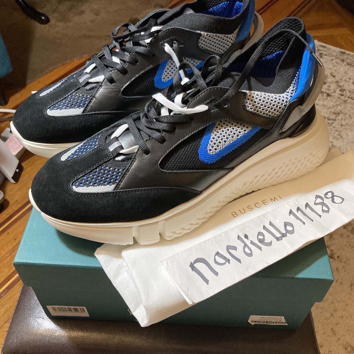 Size 13 BUSCEMI Men Veloce Runner