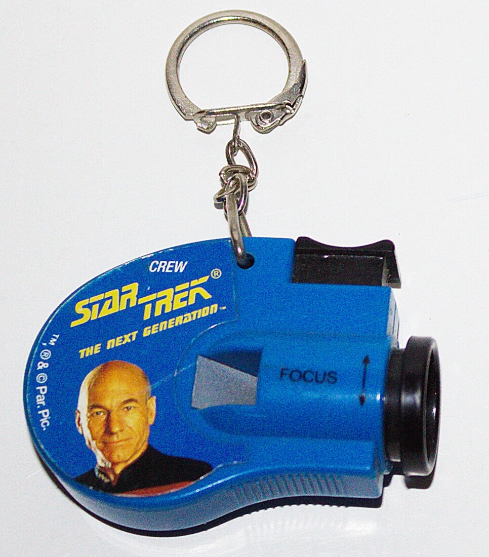 Star Trek: The Next Generation Mini Photo Viewer Key Chain Toy