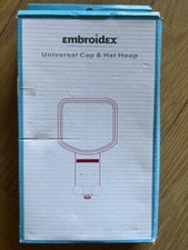 NEW EMBROIDEX UNIVERSAL CAP  HAT HOOP PFAFF SINGER BROTHER BERNINA JANOME