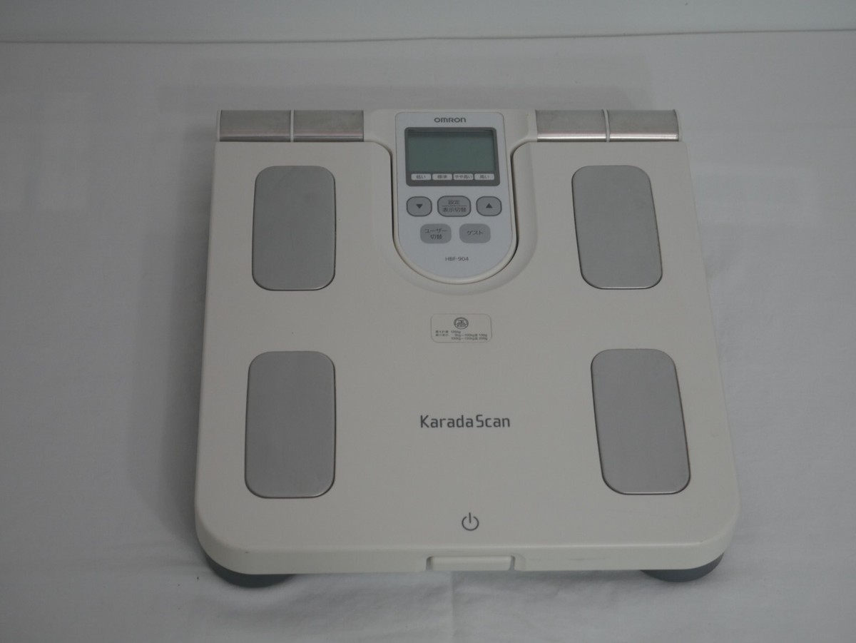 ★3057★ オムロン Karada Scan 904 HBF-904 Omron KARADA Scan Body Composition & Scale HBF-904 (Japanese