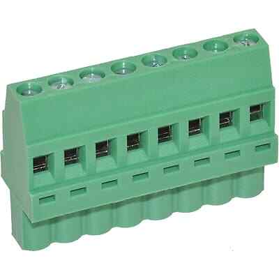 2PC ALTECH CORP SVP08-5,08 Terminal Block Connector,PCB,Plug,Screw Cage,8,5.08