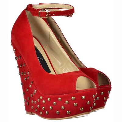 studded platform shoes