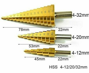 Image result for cone shaped metal drill bit