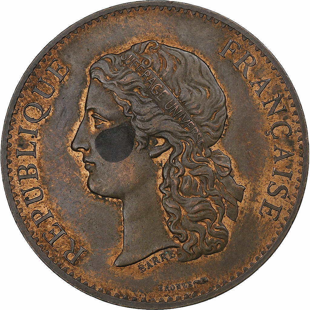 Médaille Exposition Universelle 1789 - Régie Des Monnaies France - Bronze - Avant 1800