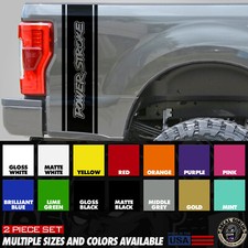 Vinyl Stickers Decal Graphics For Ford Diesel Fits Power Stroke Truck Stripes X2