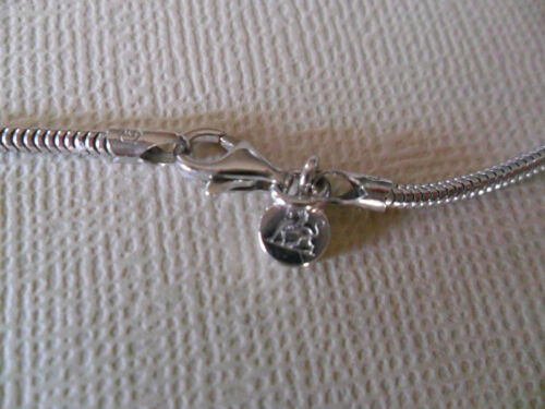 Frey Wille FREYWILLE Snake Chain 925 silver, Rhodium-plated 45 cm Italy NEW - Picture 10 of 13