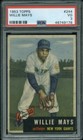 1953 Topps 244 Willie Mays PSA 3 (9178)