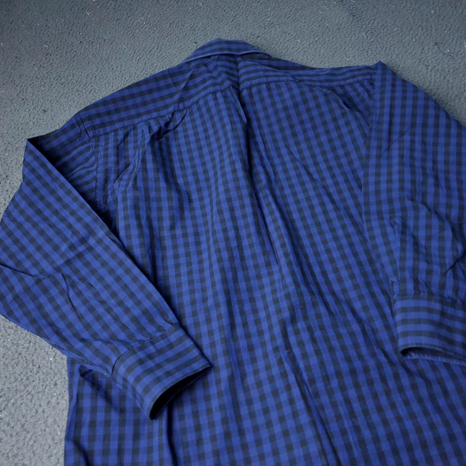 Tommy Hilfiger Button Shirt Mens L Large Regular Fit Blue Long Sleeve Dress thumbnail 8