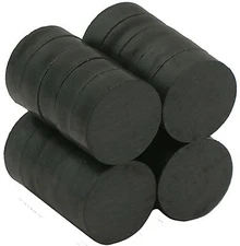 3/4" X 1/4" Ceramic Disc- Ceramic/Ferrite Magnet, Grade C-11