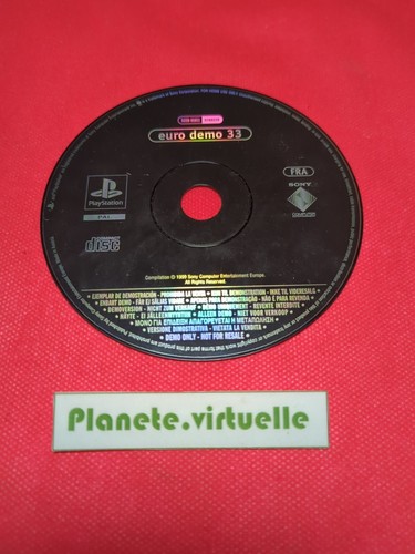 Jeu PlayStation 1 - Euro Démo 40 - Version PAL (SCED-01860) - Bon État