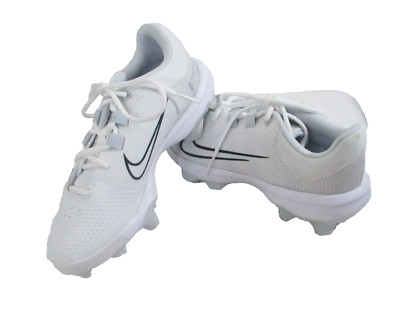 NEW Nike Hyperdiamond 4 Pro MCS Womens Softball Cleats 7 White/Black MSRP$75