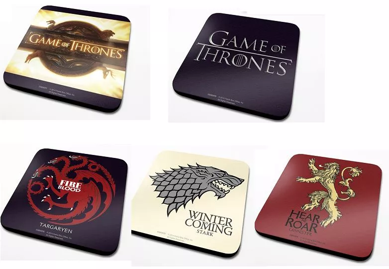 Coaster Game of Thrones - Logo | Tips for original gifts